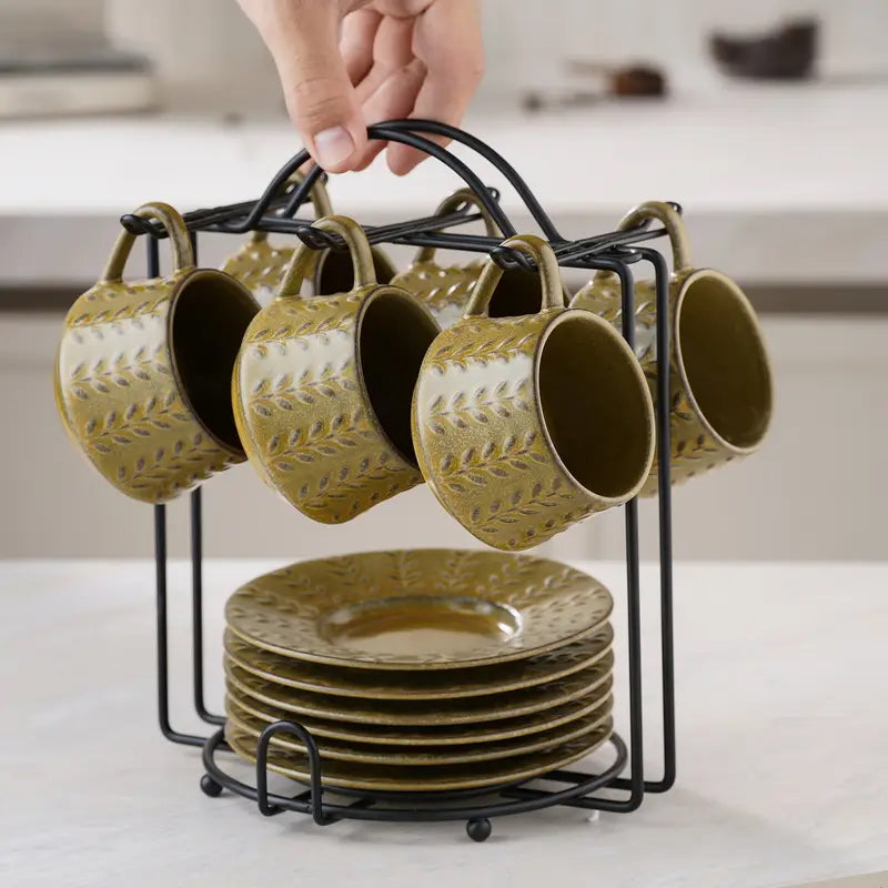 Leaf Stoneware Set