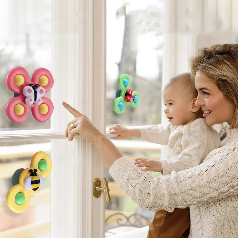 Educational, Interactive Baby Rattled Spinners Toys | Fun Kid Play