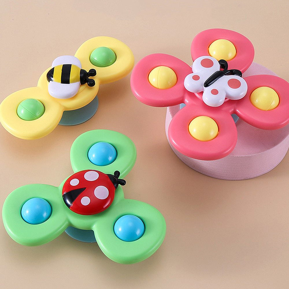 Educational, Interactive Baby Rattled Spinners Toys | Fun Kid Play