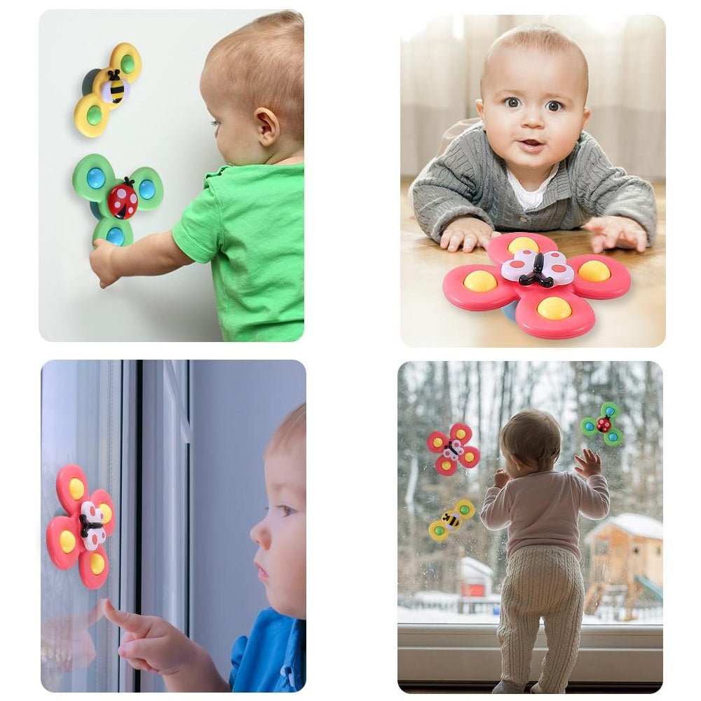 Educational, Interactive Baby Rattled Spinners Toys | Fun Kid Play