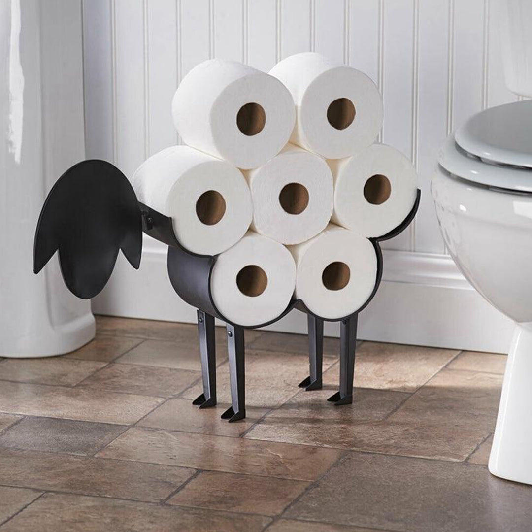 Unique Bathroom Decor | Sheep Ornament | Outhouse Ideas