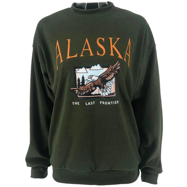 Women's Alaska Sweatshirt  Made With Premium Quality Design – Royalty  Uplift