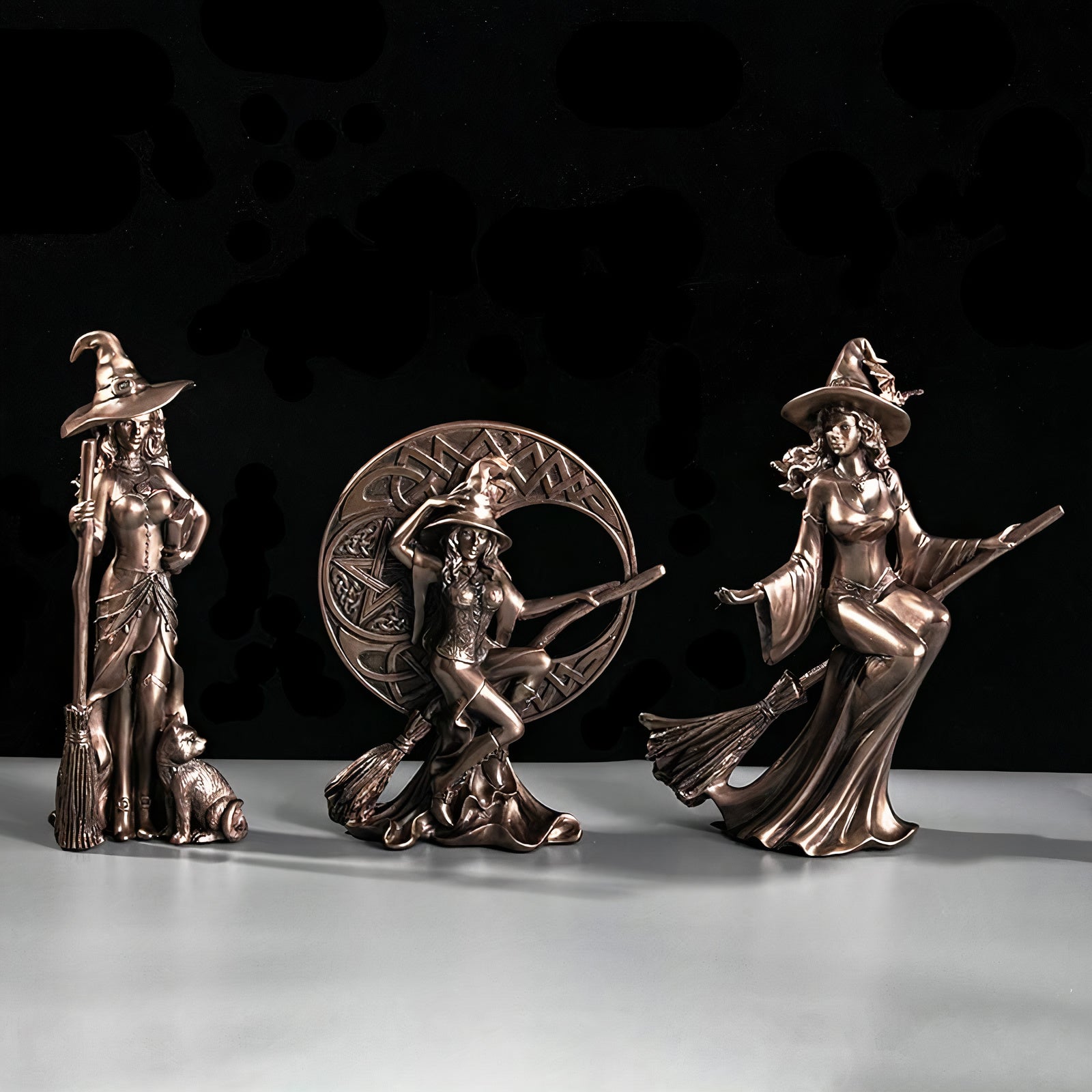Minimalist Witch Statue