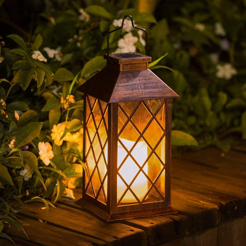Gardening Solar Lantern, Outdoor Lights, Backyard Decoration, Candle