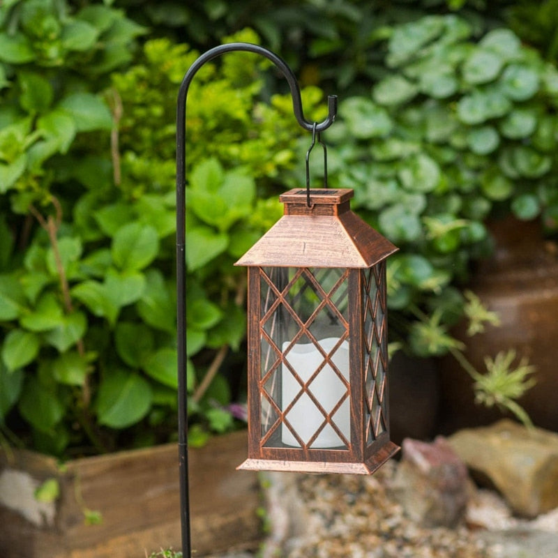 Gardening Solar Lantern, Outdoor Lights, Backyard Decoration, Candle