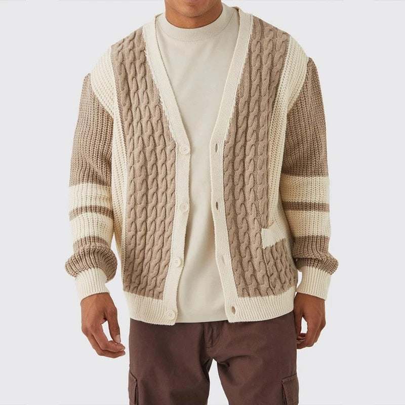 Jacquard Cardigan