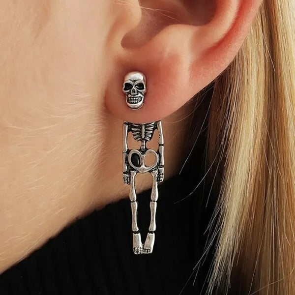 Bone Drop Earrings