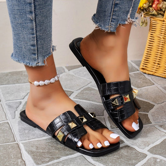 Shadow Stride Sandals