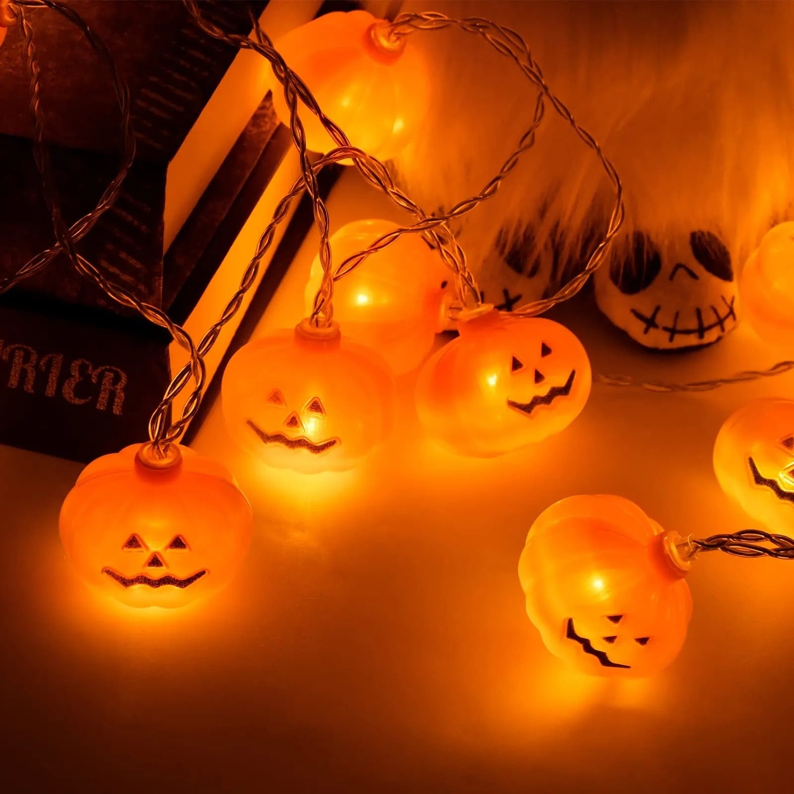 Spooky Pumpkin String Lights