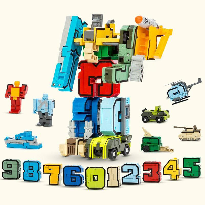 Educational-Action Figure Building Blocks