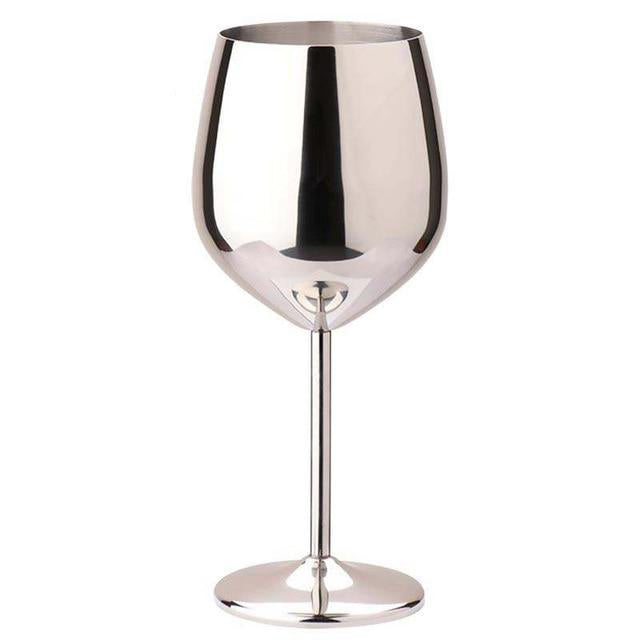 Stainless Steel Wine Cups | Kitchen Decoration 