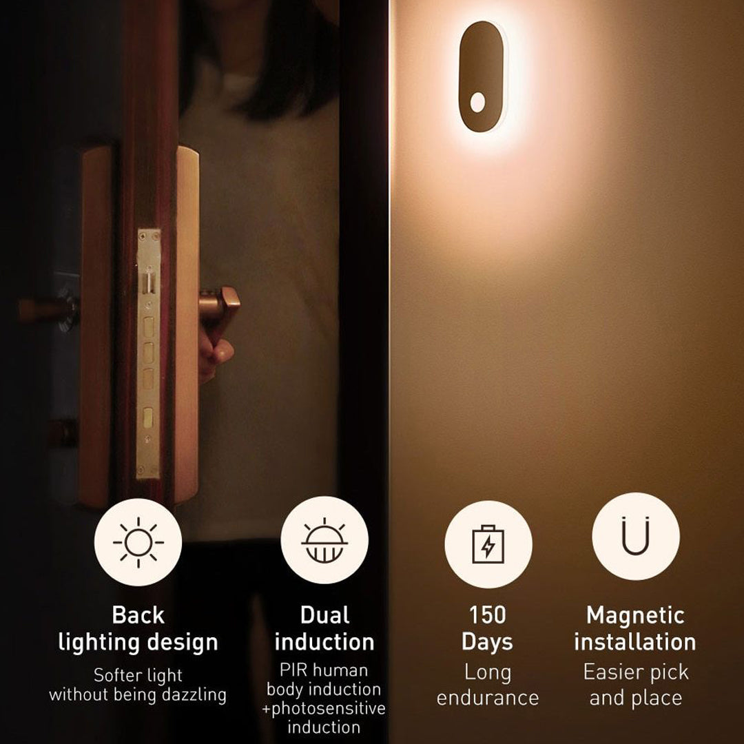 Rechargeable Motion Sensor, Night Light | Soft LED Touch 