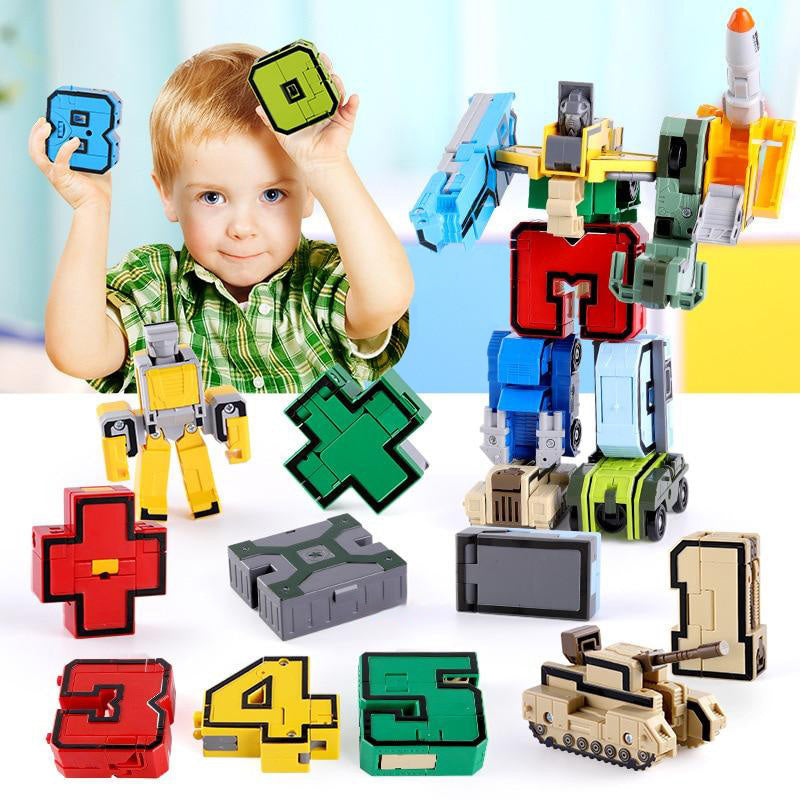 Educational-Action Figure Building Blocks