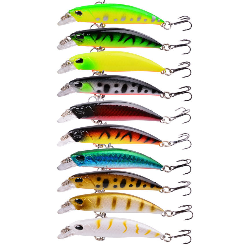 10Pcs Jerkbait Lure Set