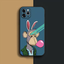iPhone Silicone Case - Monkey Club Collection