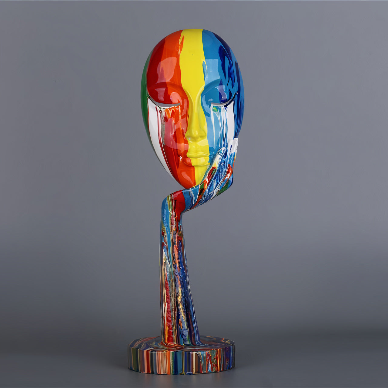 Waterfall Face Paint Statues
