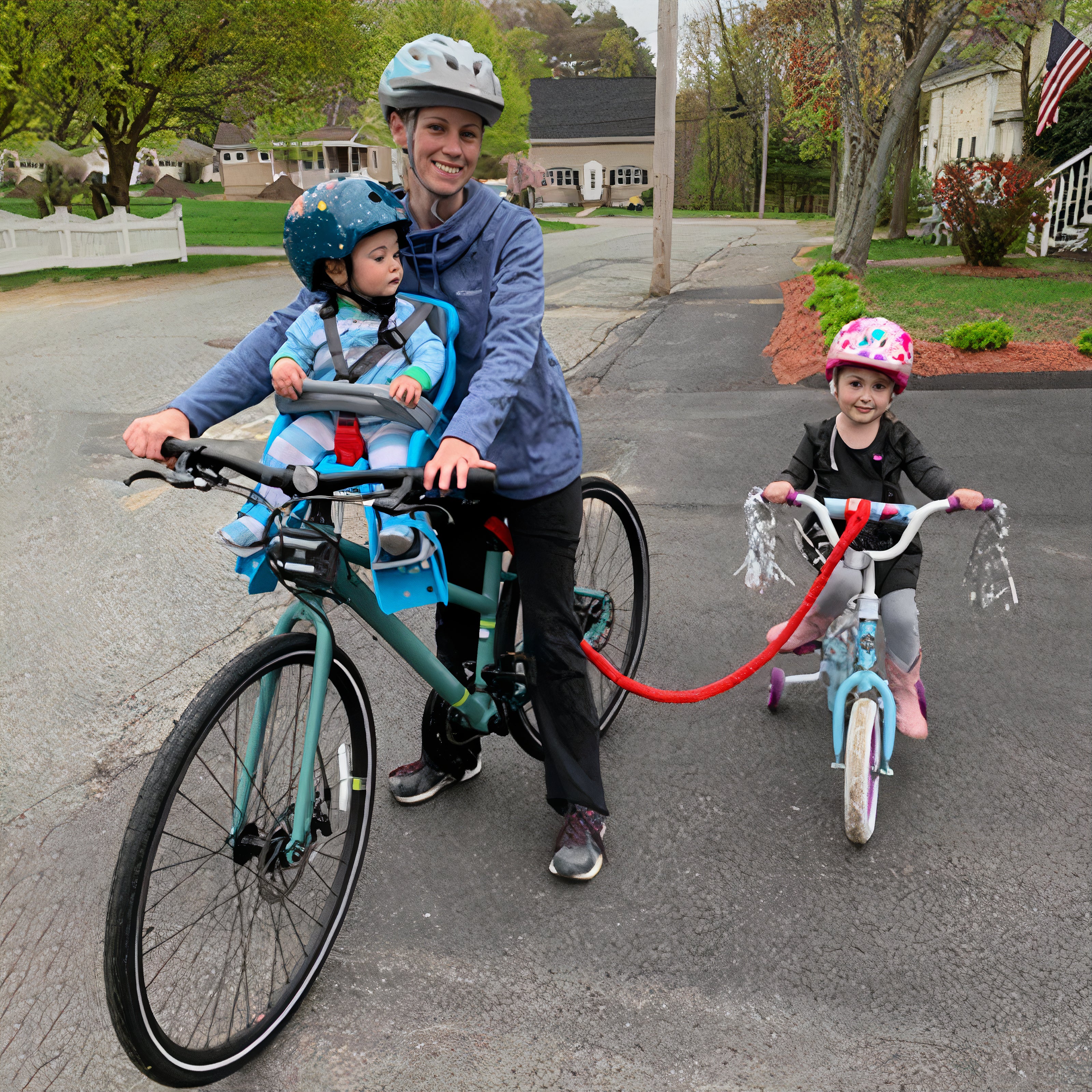 Bicycle Tow Rope