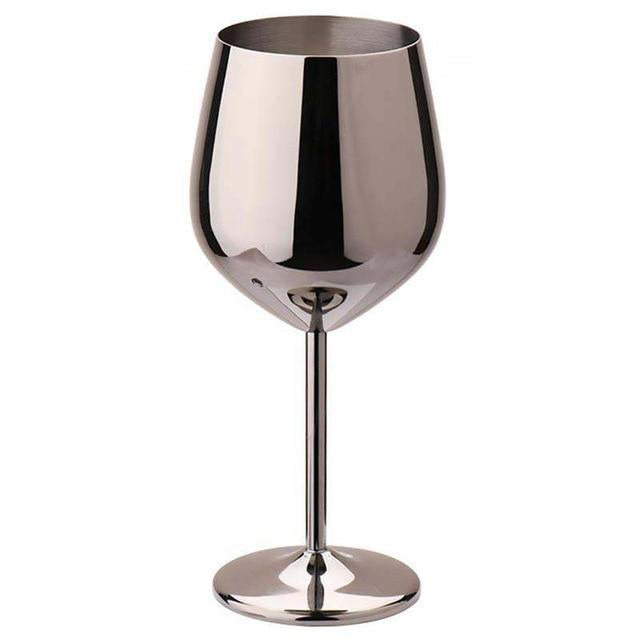 Stainless Steel Wine Cups | Kitchen Decoration 