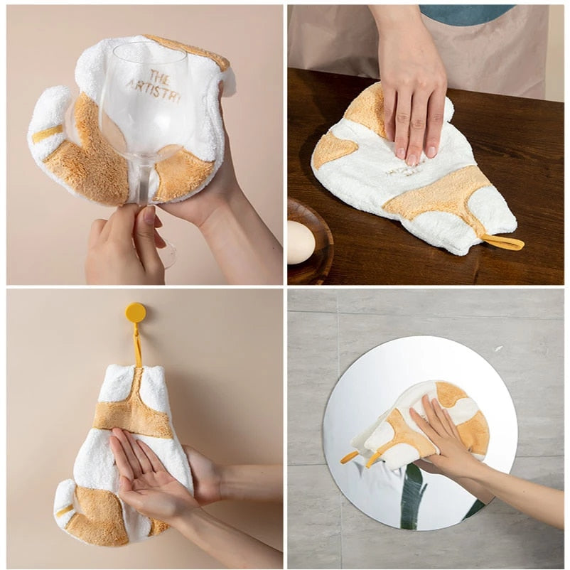 Cat Hand Towels