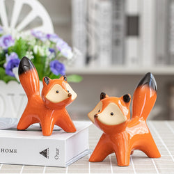 Fox Statue For Sale | Unique Orange Home Decor Piece Fox Decoration