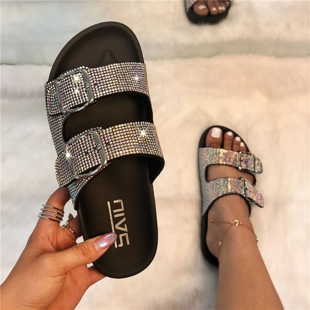 Incredible Party Women Sandals | Fashion Design, Rainbow Color Pattern