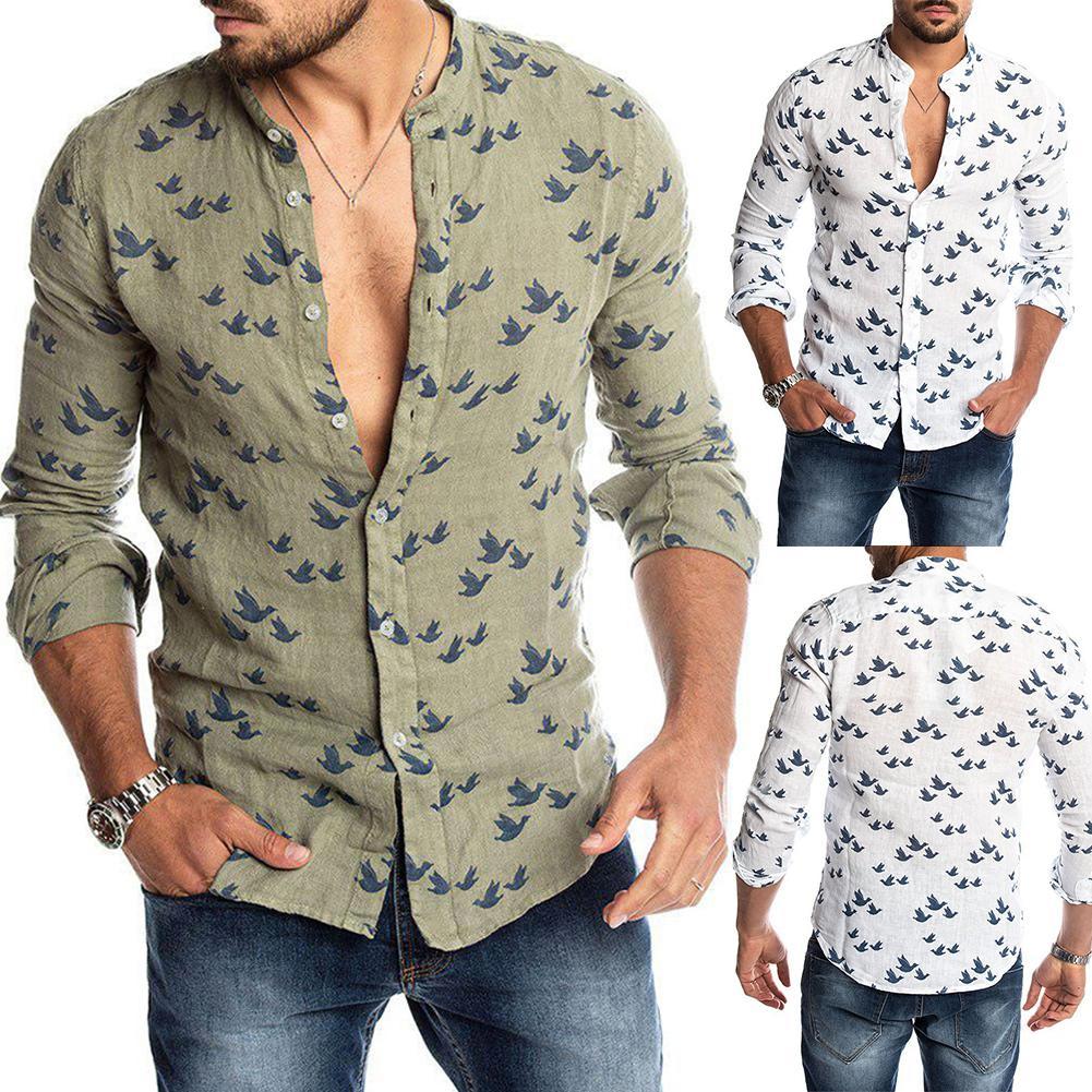 Men's Casual Pigeon Shirt | New Summer Collection