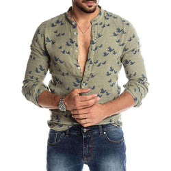 Men's Casual Pigeon Shirt | New Summer Collection