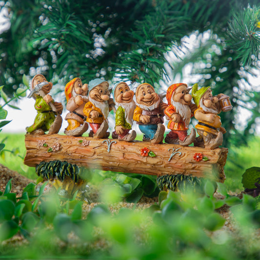 Seven Dwarfs Garden Statue